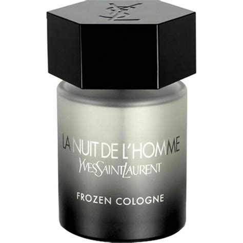 yves saint laurent la nuit de l'homme frozen colognet laurent le male|ysl la nuit de l'homme.